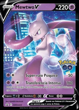 Pokémon Elite Trainer Box Mewtwo V Pokémon Go - Copag - Deck de Cartas -  Magazine Luiza