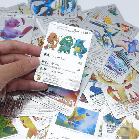 Deck com 55 Cartas de Pokemon Cards Sem Repetição Cartinhas - Deck de  Cartas - Magazine Luiza