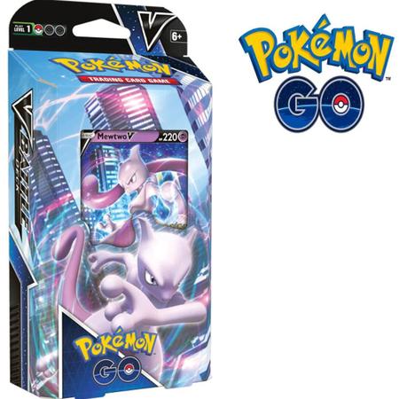 Jogo de Cartas Pokémon - Batalha V - Mewtwo V - Pokémon GO - Copag - Deck  de Cartas - Magazine Luiza