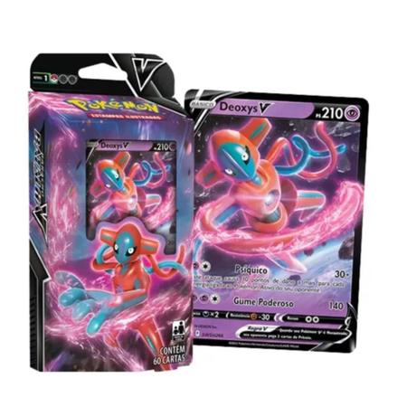 Deck Pokemon Baralho De Batalha Deoxys V Original Lacrado