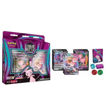 Pokemon Batalha de Liga Mew Vmax 32543 Copag - Deck de Cartas - Magazine  Luiza