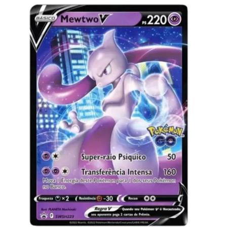 Original - Deck Inicial Pokemon go - Mewtwo copag raro em Promoção