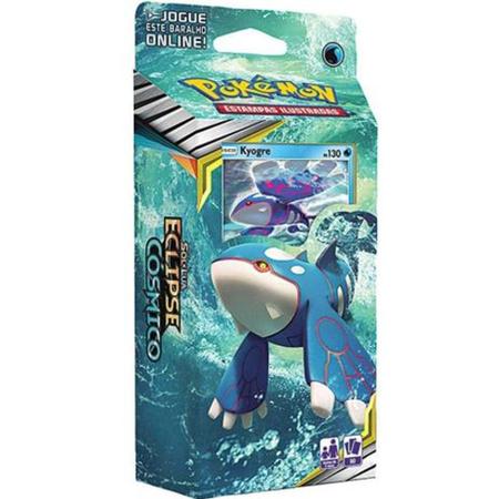 STARTER DECK KYOGRE POKÉMON SOL E LUA 12 ECLÍPSE CÓSMICO