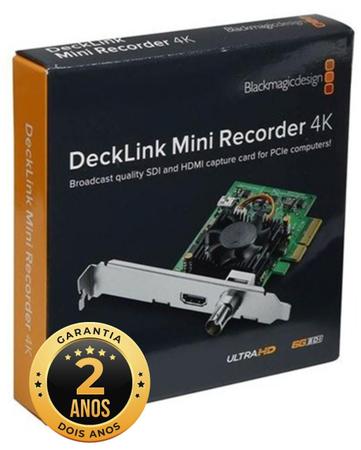 blackmagic decklink mini recorder