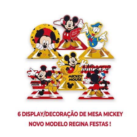 Imagem de Decoração Display de mesa Mickey Mouse festa - 6 Unidades
