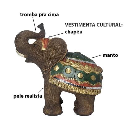 Imagem de Decoração Escultura Estátua Estatueta Elefante Dumbo 25Cm