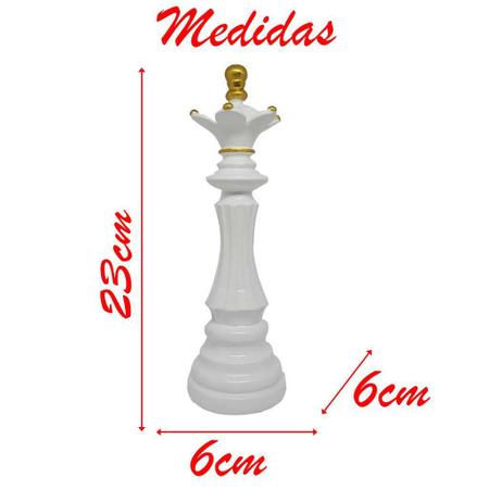 Decoração Peças De Xadrez Cavalo Escultura Média Estátua 16cm