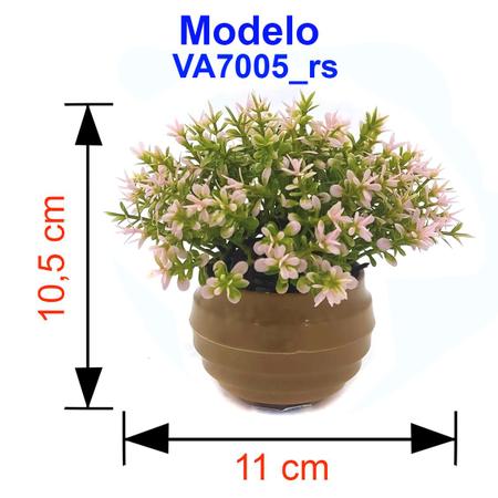 Imagem de decoração planta artificial decorativas vaso vasinho flor A