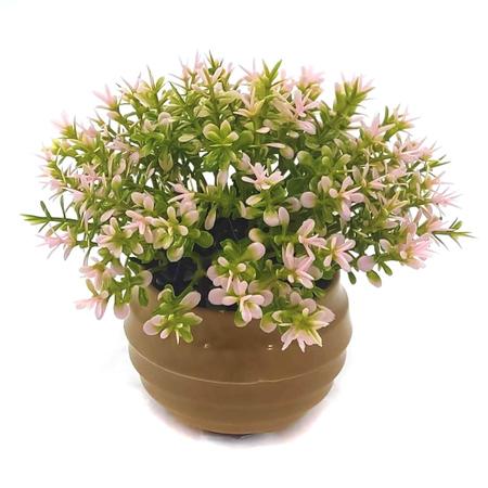 Imagem de decoração planta artificial decorativas vaso vasinho flor A