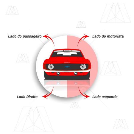 Imagem de Defletor do Radiador Lado Direito - Cruze / Novo Cruze