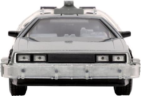 Imagem de Delorean - Time Machine c/ Luz - Back to the Future I - Hollywood Rides - 1/24 - Jada