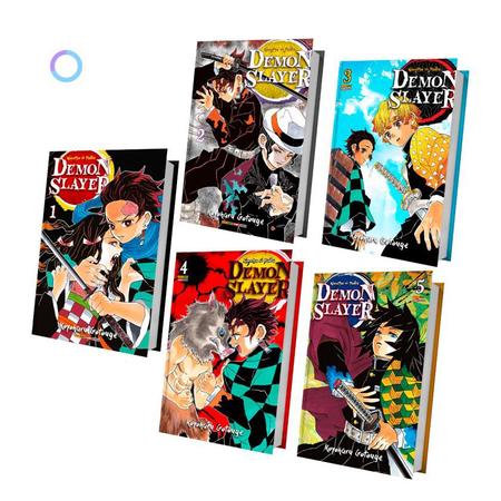 Demon Slayer Kimetsu No Yaiba, Mangá - Todos Volumes