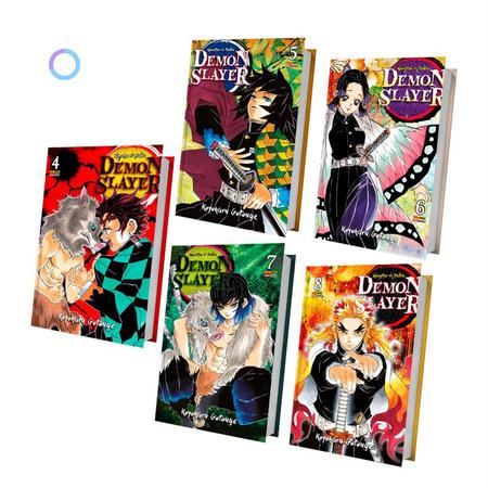 Demon Slayer, Kimetsu No Yaiba Mangá Volume 4 Ao 7 - KIT - Mangá - Magazine  Luiza