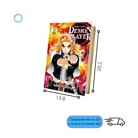 Demon Slayer, Kimetsu No Yaiba, Mangá Volume 6, 7 e 8 - KIT