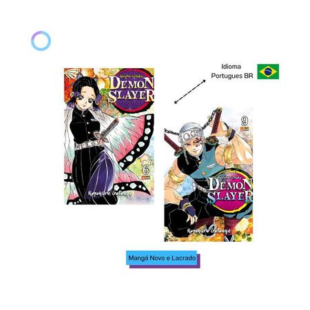 Demon Slayer, Kimetsu No Yaiba Mangá Volume 6 ao 9 - KIT - Mangá Demon  Slayer - Revista HQ - Magazine Luiza