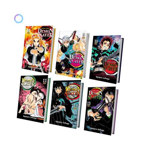 Demon Slayer, Kimetsu No Yaiba Mangá Volume 6 ao 9 - KIT - Mangá Demon  Slayer - Revista HQ - Magazine Luiza