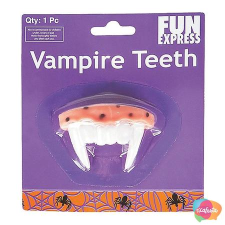 Kit Vampiro - Maquiagens e Dentadura - Halloween - Fantasias para Festa -  Magazine Luiza