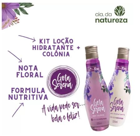 Deo Colonia 225ml + Loção Hidratante 225ml - Cia da Natureza - Kit de  Perfume - Magazine Luiza