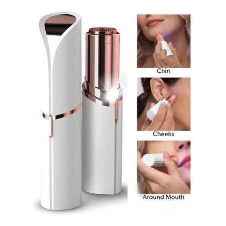 Depilador Batom Facial Indolor Portátil Removedor Pelos Usb - Mkb Imagem de Depilador Batom Facial Indolor Portátil Removedor Pelos Usb