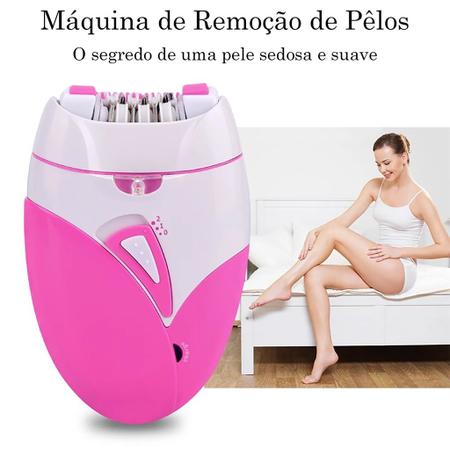 Depilador Kemei Elétrico Feminino Para Mulheres Removedor De Pelos Facial De Corpo Inteiro - DEPILADORRAIZ Imagem de Depilador Kemei Elétrico Feminino Para Mulheres Removedor De Pelos Facial De Corpo Inteiro