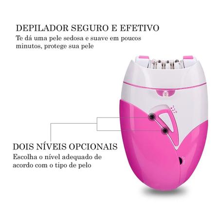 Imagem de Depilador Kemei Elétrico Feminino Para Mulheres Removedor De Pelos Facial De Corpo Inteiro