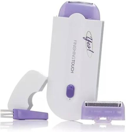 Depilador Removedor De Pelos Facial e Corporal Sem fio Recarregável 2 em1 Elétrico - Arco Imagem de Depilador Removedor De Pelos Facial e Corporal Sem fio Recarregável 2 em1 Elétrico