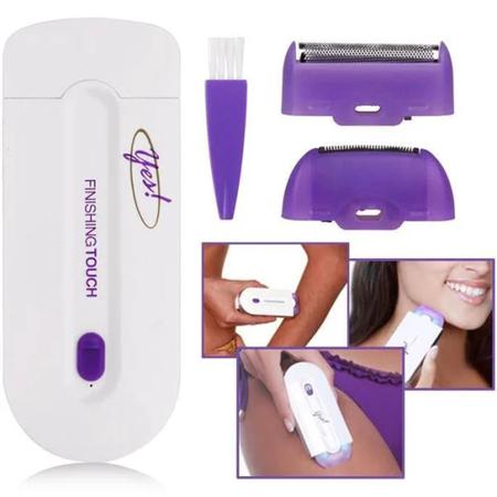 Depilador Removedor De Pelos Feminino Facial e Corporal Sem fio Recarregável 2 em1 Elétrico - G2 Imagem de Depilador Removedor De Pelos Feminino Facial e Corporal Sem fio Recarregável 2 em1 Elétrico
