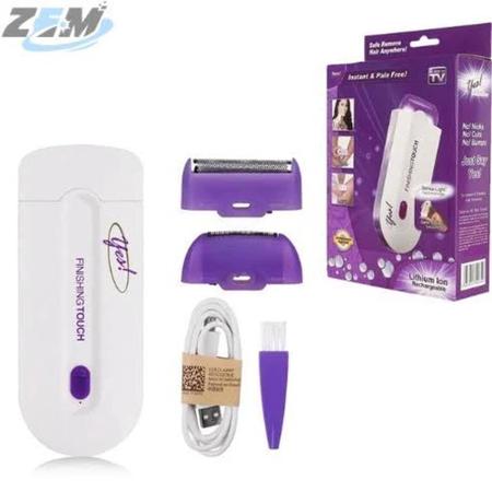 Depilador Removedor De Pelos Feminino Facial e Corporal Sem fio Recarregável 2 em1 Elétrico - G2 Imagem de Depilador Removedor De Pelos Feminino Facial e Corporal Sem fio Recarregável 2 em1 Elétrico
