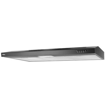 Imagem de Depurador de ar slim philco pdr80p 80cm preto 220v