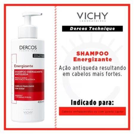 Imagem de Dercos Shampoo Energizante Antiqueda 400ml - VICHY