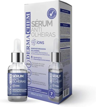 DermaChem Anti Olheiras Sérum Facial - 30ml Imagem de DermaChem Anti Olheiras Sérum Facial - 30ml