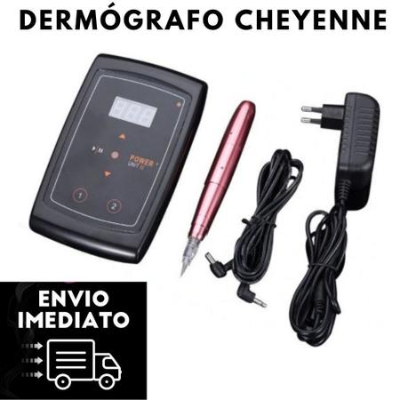 Imagem de Dermógrafo Cheyenne Premium Micropigmentação +agulhas + Pele