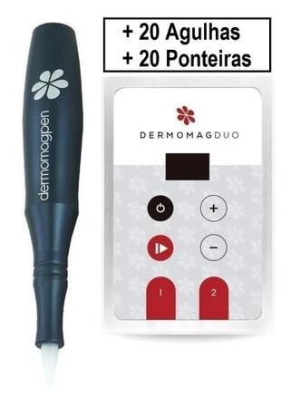 Imagem de Dermógrafo DermoMag PEN + 20 Agulhas e 20 Ponteiras - Mag Estética