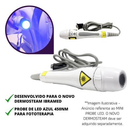 Imagem de DERMOSTEAM LED Vapor  + Probe LED 450nm