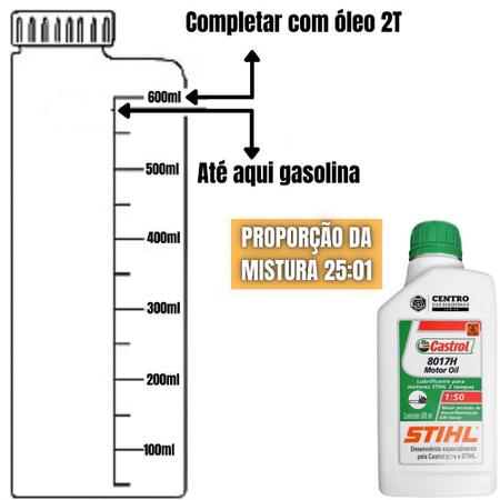 Imagem de Derriçadeira Nakashi Ideal Para Lavouras de Café com Garra Dupla Resistente + 01 Óleo Castrol Stihl