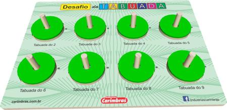 Jogo Educativo de Matemática e Pedagógico Joga Joga Tabuada - Carimbras - Jogos  Educativos - Magazine Luiza