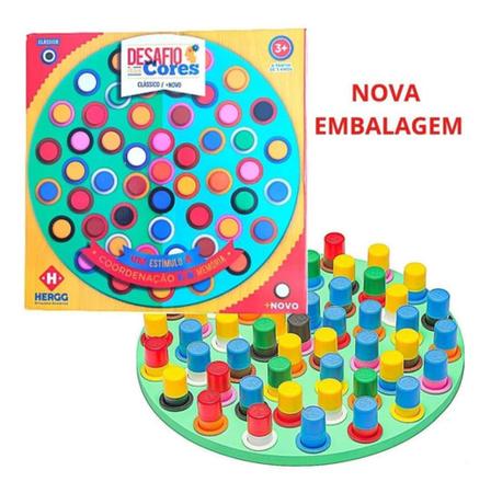 Desafio Das Cores - Loja da Bia - Brinquedos Educativos - %brinquedos  educativos% %jogos inteligentes%