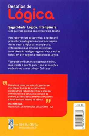 Desafios De Logica - Nivel Medio-desafio - Vol. 15 - 9788579029868