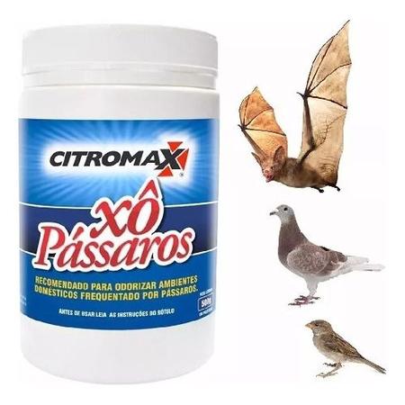 Imagem de Desalojante Xô Pássaros Citromax Pastilhas 2 X 500g