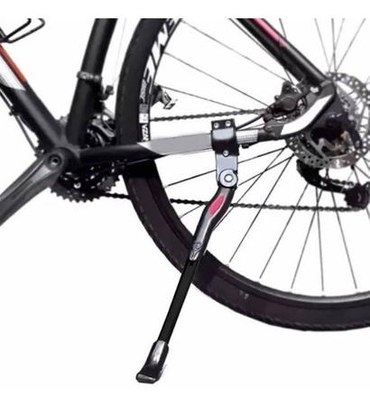 Imagem de Descanso Apoio Lateral de Bicicleta Pezinho Bike Com Regulagem Aro 26 á 29 Mtb Alumínio
