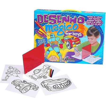 Kit Jogo Para Crianças 5 6 7 8 anos Hora Rush Desenho Mágico - Big Star -  Kit de Colorir - Magazine Luiza