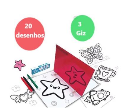 Desenho Mágico Infantil Colorir e Desenhar Com Hora do Rush - Big Star -  Kit de Colorir - Magazine Luiza