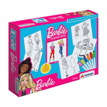 Desenho Pintar Rotina da Barbie para Crianças, Desenhos