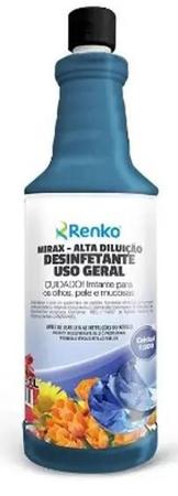 Imagem de Desinfetante Concentrado Uso Geral Mirax Cristal 1L - Renko