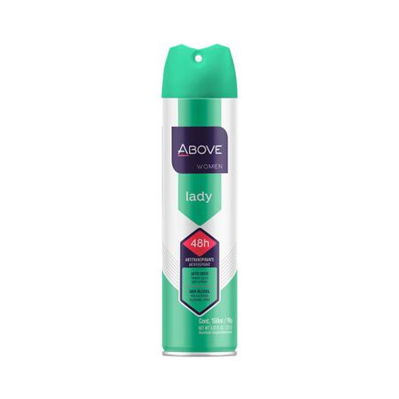 Imagem de Desodorante Above Feminino 150ml Aerosol Lady