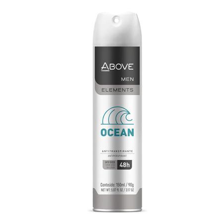 Imagem de Desodorante Above Masculino Elements Aerossol 150ml Ocean