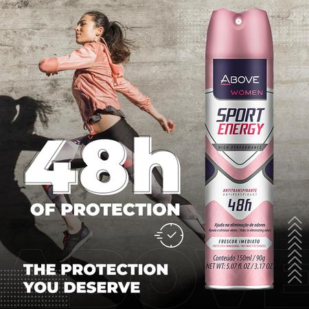 Imagem de Desodorante antitranspirante ABOVE 48 Hours Sport Energy 100mL