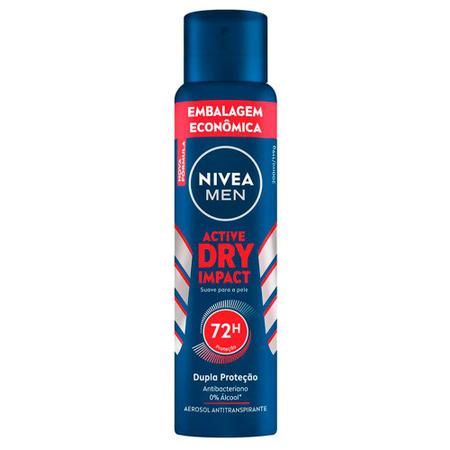 Desodorante Antitranspirante Aerosol NIVEA MEN Dry Impact