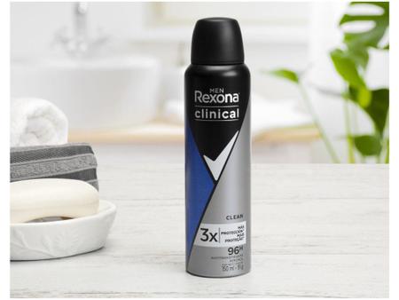 Desodorante Aerosol Rexona Clinical  Produtos de beleza, Produtos de  cuidados para a pele, Dicas de beleza feminina