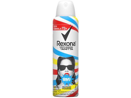 Imagem de Desodorante Antitranspirante Aerossol Rexona - Bang by Anitta 150ml